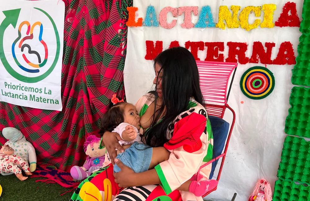 La Fundación Rosa Iguarán celebró la Semana de la Lactancia Materna